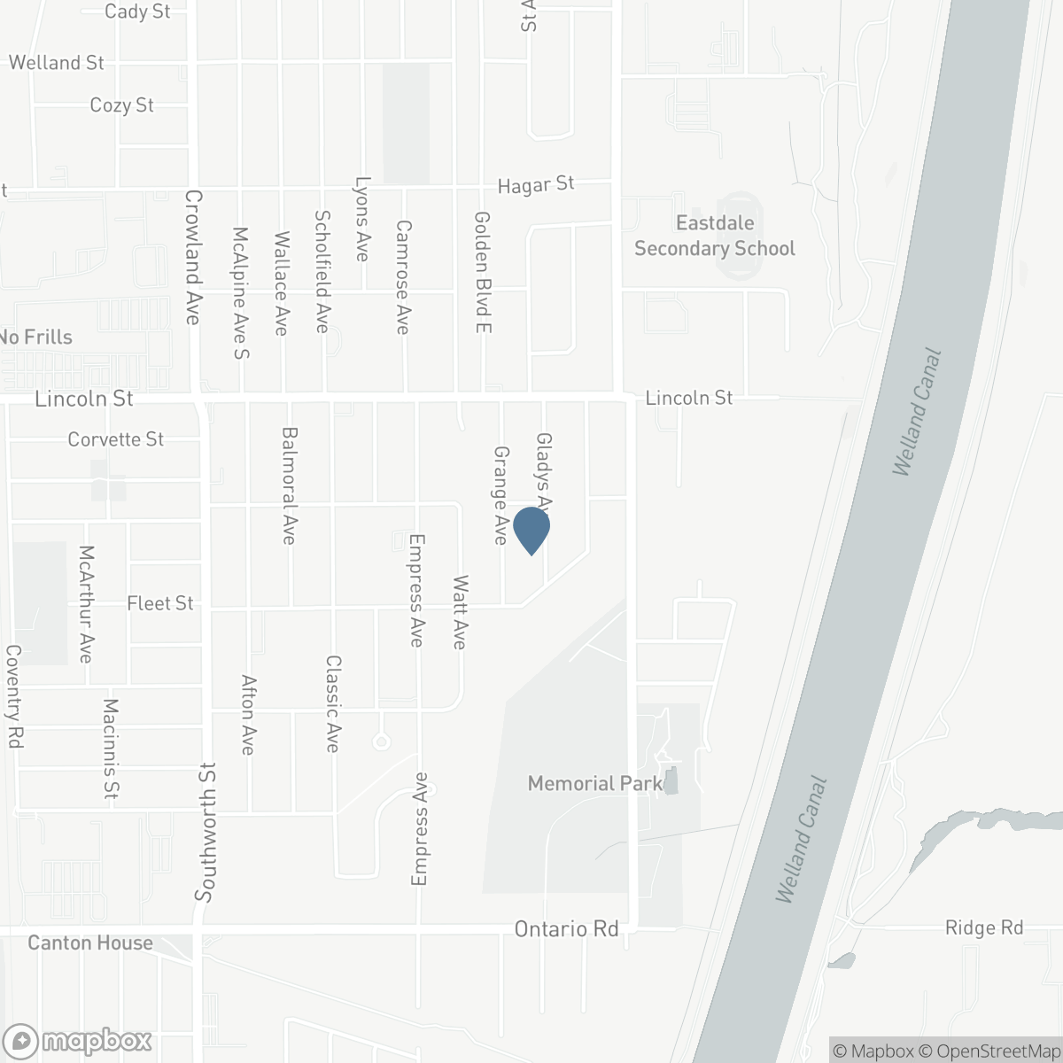 60 GLADYS AVENUE, Welland, Ontario L3B 1G3